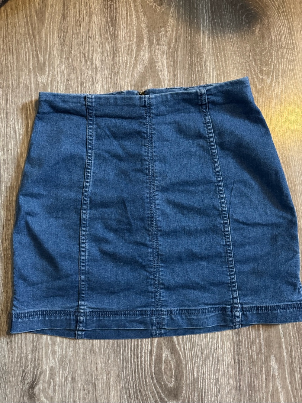 Free People Denim Mini Skirt💙🤎